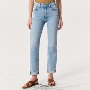 Rag & Bone/JEAN The Dre Slim Boyfriend Jeans Bradford Wash Size 28 Made in USA